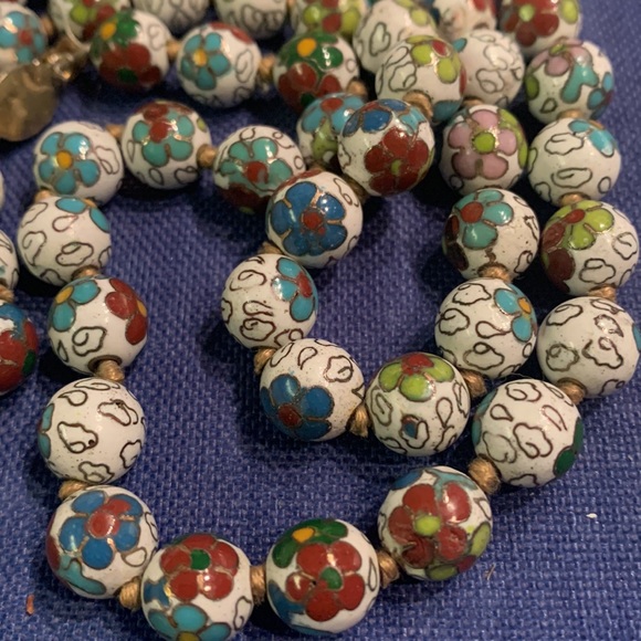 Cloisonné Jewelry Set!  Beautiful gift or self care! - Picture 2 of 3